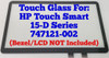 2 of 7-image forHP 15-D045NR 15-D040CA TouchSmart Touch Screen Glass Digitizer