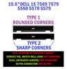 1 of 7-image for6v05g B156hab01.0 Dell LCD Display 15.6" Touch Inspiron 15 7569 P58f
