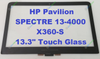 3 of 9-image forHP Pavilion x360 13t-S100 Touch Glass Digitizer Lens 13.3"