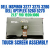 1 of 10-image forDell Optiplex 5270 21.5" Glossy FHD Touch LCD Aio Desktop Screen Assembly 4c62c