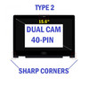 4 of 7-image forYm0k7 Nv156fhm-t10 OEM Dell LCD 15.6" Touch Inspiron 15 5579 P58f