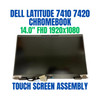1 of 8-image forDell Latitude 7420 LCD Screen Assembly LED FHD Touch Screen R8XTC