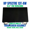 1 of 7-image forHP Spectre X360 13-AW Touch 1920x1080 Silver 13.3" Top Assembly