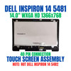 1 of 7-image forDell Inspiron 5481 14" HD LCD Touch Screen Assembly 40 PIN 6V6P0 B140XTB02.0