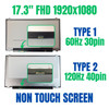 1 of 9-image for17.3" B173HAN01.1 120Hz 40 pin FHD 1920x1080 LCD Non Touch Screen Display