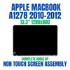 1 of 10-image forApple MacBook Pro 13" A1278 2012 LCD Screen Complete Assembly