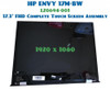 1 of 3-image forHP Envy 17T-BW000 17M-BW0013DX LCD Touch Screen Hinge Up L20694-001