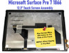 4 of 8-image forMicrosoft Surface Pro 7 12.3" 1866 LCD Screen Display Touch LP123WQ2