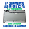 1 of 12-image forHP Chromebase 22-AA Full LCD Touch Screen Assembly M41631-AA2 M73421-001