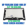 1 of 7-image for14" LCD Touch Screen Digitizer Assembly HP Pavilion x360 14-dy0000 14-dy1000