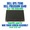 1 of 6-image forDell Xps 15 7590 P56f 15" LCD Display FHD Assembly Silver P/n 09jgr