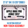 1 of 5-image for27" Screen REPLACEMENT Assembly Front Glass Panel iMac A1862 LCD Display LM270QQ1 SD D1 2017 5K Version Only EMC 3144