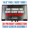 1 of 10-image for14" Asus ZenBook DUO UX481 UX481F UX482 LCD Display Touch Screen Digitizer