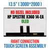 1 of 9-image for13.5" OLED LCD Touch Screen Digitizer Assembly HP Spectre x360 14-ea 14t-ea