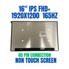 1 of 10-image forNV160WUM-NX3 Non Touch Led Lcd Screen 16" 1920x1200 165Hz 40 Pin
