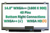 629800-394 / B140rw02 V.2 Hw:2a Tfd Lcd Pnl 14.0 Hd+ Ag Led 45% 200n Auo