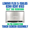 1 of 8-image for5D10S39643 Lenovo Ideapad Flex 5-15IIL05 81X3 LCD Touch Screen 30 Pin FHD