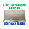 1 of 9-image for27" LCD Screen Display Replacement LM270WF9(SS)(A1) 1920X1080 240Hz eDP 30 Pin
