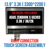 1 of 10-image forST139SN006 3.3K IPS LCD Touch Screen Display ASUS Zenbook S UX393EA UX393JA