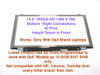 1 of 6-image for14" WXGA HD 1366x768 Led LCD Touch Screen Replaces B140XTT01.2 4D3YR