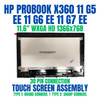 1 of 7-image for11.6" LCD Touch Screen Digitizer Bezel HP ProBook x360 G5-EE G6-EE G7-EE