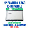 1 of 7-image for15.6" FHD LCD Touch Screen Assembly HP Pavilion x360 15-dq0061cl 15-dq0065cl