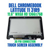 1 of 8-image for11.6" 4WT7Y Dell Chromebook 3189 Lcd Touch Screen Digitizer Bezel 1366x768