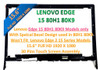 8 of 10-image forLenovo Edge 15 80H1 80K9 15.6" FHD Touch Digitizer LCD Screen Assembly Bezel