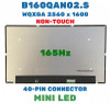 1 of 10-image forB160QAN02.S Display 16.0" LCD LED Replacement Screen 165Hz 2560x1600