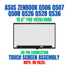 1 of 8-image for15.6" ASUS ZenBook Flip 15 UX562FA-AC084R LED LCD Touch Screen Assembly FHD