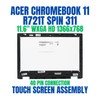 1 of 5-image forAcer Chromebook Spin 311 R721T LCD Display Touch Screen HD 1366x768 11.6"