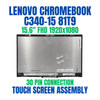 1 of 9-image for15.6" 5D10S39584 Lenovo Chromebook C340-15 81T9 FHD LCD Touch Screen Assembly