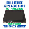 1 of 16-image for13.3" Dell Latitude 5320 2-In-1 H16n3 LCD Touch Screen Assembly FHD 1920x1080
