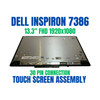 1 of 4-image for13.3" LCD Touch Screen Assembly Dell Inspiron 13 7386 i7386 P91G W3MGJ 8KPTV