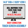 1 of 9-image forDell Inspiron 14 7420 2-in-1 P161G P161G001 LCD Replacement Screen Assembly