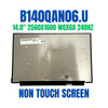 1 of 10-image forRazer Blade 14 2023 B140QAN06.U 14" 2560x1600 240Hz LCD Screen Display