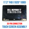 1 of 3-image forDell Inspiron 17.3" 17 7779 OEM Laptop Glossy FHD LCD Screen Complete Assembly