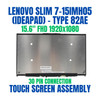 1 of 8-image forLenovo Ideapad Yoga Slim 7-15MH05 15.6" FHD LCD Assembly 5D10S39648