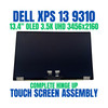 1 of 9-image forDell XPS 13 9300 9310 LCD Touch Screen Assembly Glossy Silver 4xg21