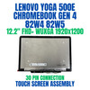 1 of 10-image forLenovo 500e Yoga Chromebook Gen 4 Lcd Touch Screen Bezel 12.2" 5D11C95914