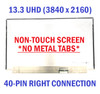 1 of 9-image for4K 13.3" UHD IPS laptop LCD Screen CHIMEI N133DSE-GP1 REV.B2 Panel 40 Pin