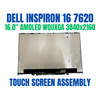 1 of 11-image for16" Dell Inspiron 7620 5KWCJ 05KWCJ OLED Lcd Touch Screen Display Assembly