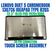 1 of 8-image forOLED LCD Touch Screen Digitizer Lenovo Duet 5 Chromebook 13Q7C6 5D10S39729
