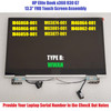 4 of 15-image forM46064-001 M46065-001 LED LCD Touch Screen Assembly HP EliteBook X360 830 G8