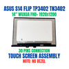 1 of 7-image for14" WUXGA LCD Touch Screen Display ASUS Vivobook S 14 Flip TN3402Y TN3402YA