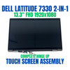 1 of 10-image forDell MT0NC 13" Complete Touch Screen LCD Assembly FHD Latitude 7330