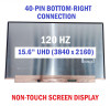 1 of 9-image forHP ZBook Fury 15 G8 15.6" 120hz 3840x2160 IPS matte 16:09 282 PPI Replacement Laptop LCD LED Screen Display