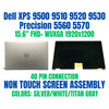 1 of 12-image for15.6" Gray Dell XPS 15 9520 precision 5570 FHD+ LCD Non Touch Screen Assembly