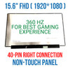 1 of 12-image for15.6" 300HZ LED LCD Screen B156HAN12.5 eDP 40 Pin Dell DP/N 0CGDY2 1920X1080