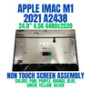 1 of 13-image for24" 4.5K LCD Display Glass Cover Assembly Apple iMac M1 2021 A2438 EMC 3663